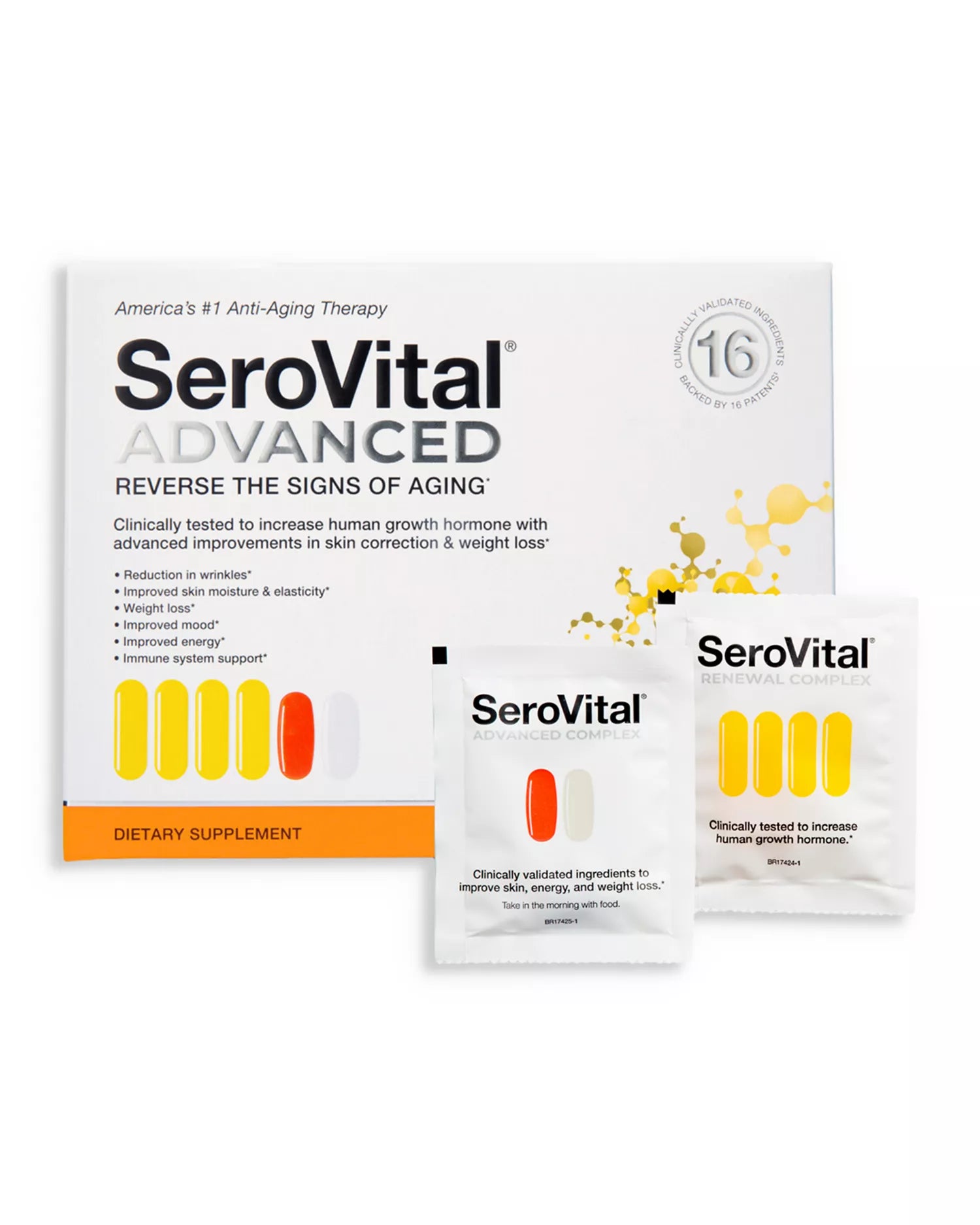 SeroVital® ADVANCED Reverse the signs of aging within weeks.